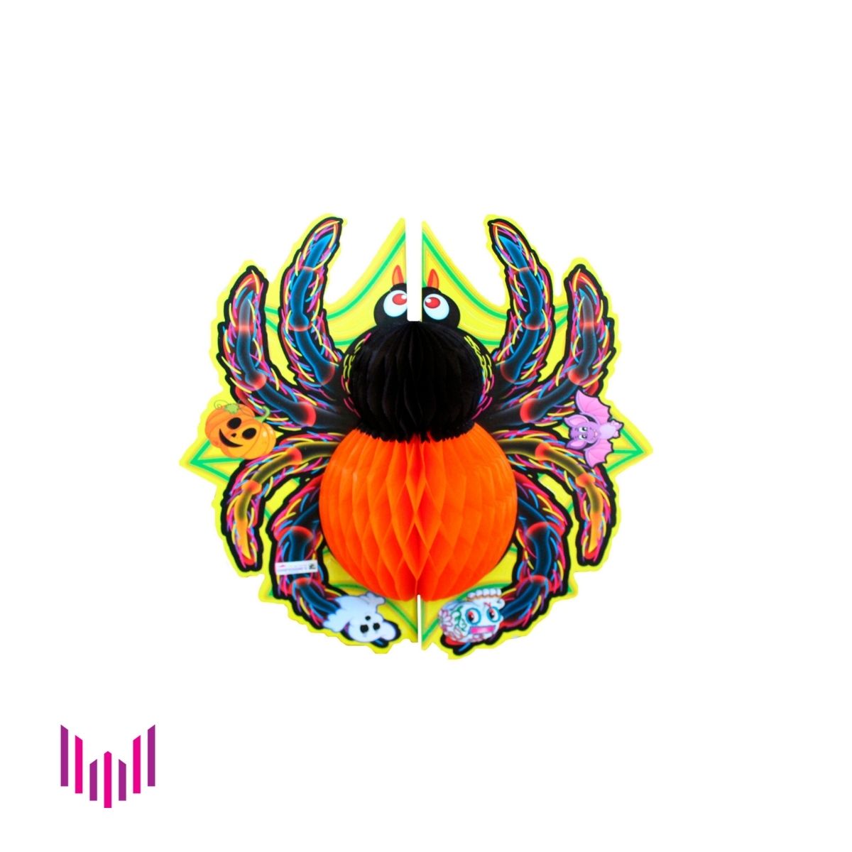 ARAÑA TRIDIMENSIONAL Papel Picado Magicel