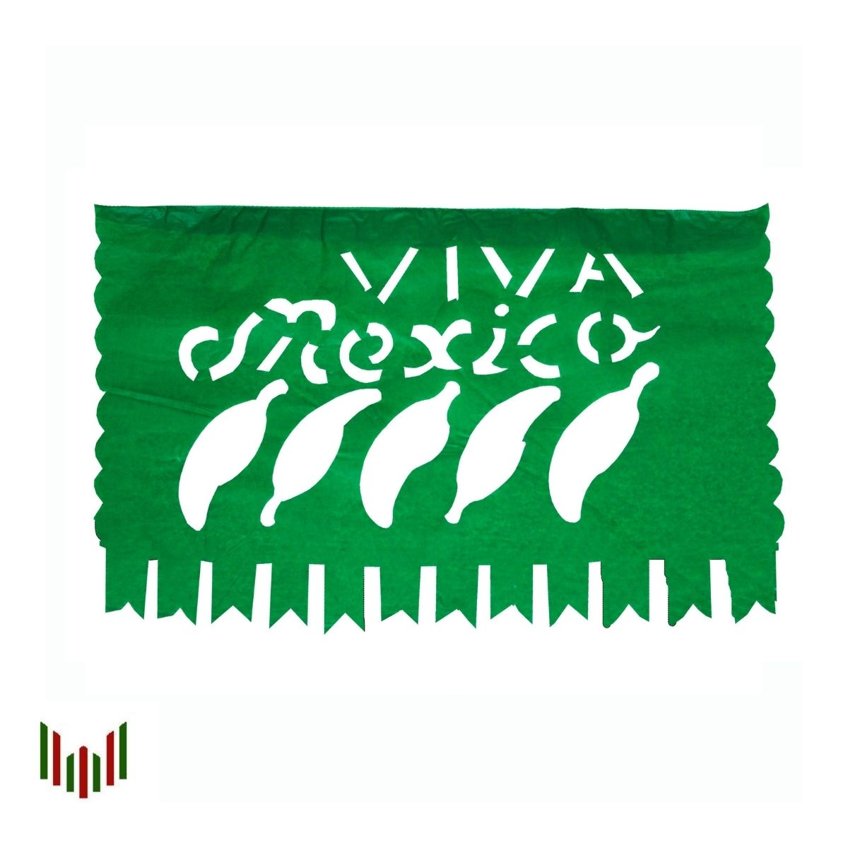 Enramada Papel 14 Fiestas Patrias Tricolor Papel Picado Magicel 9254