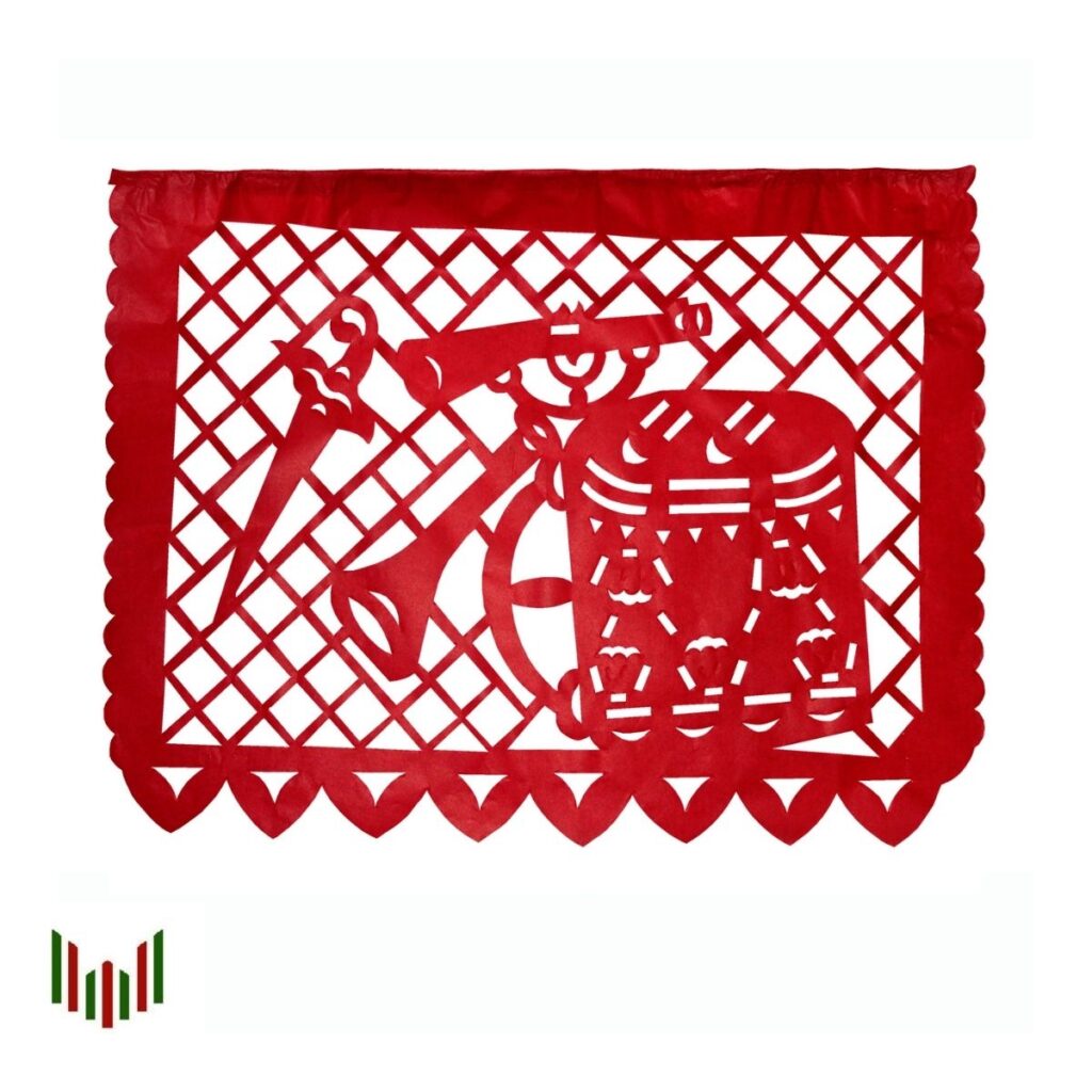 Enramada Papel 12 Fiestas Patrias Tricolor Papel Picado Magicel 3591