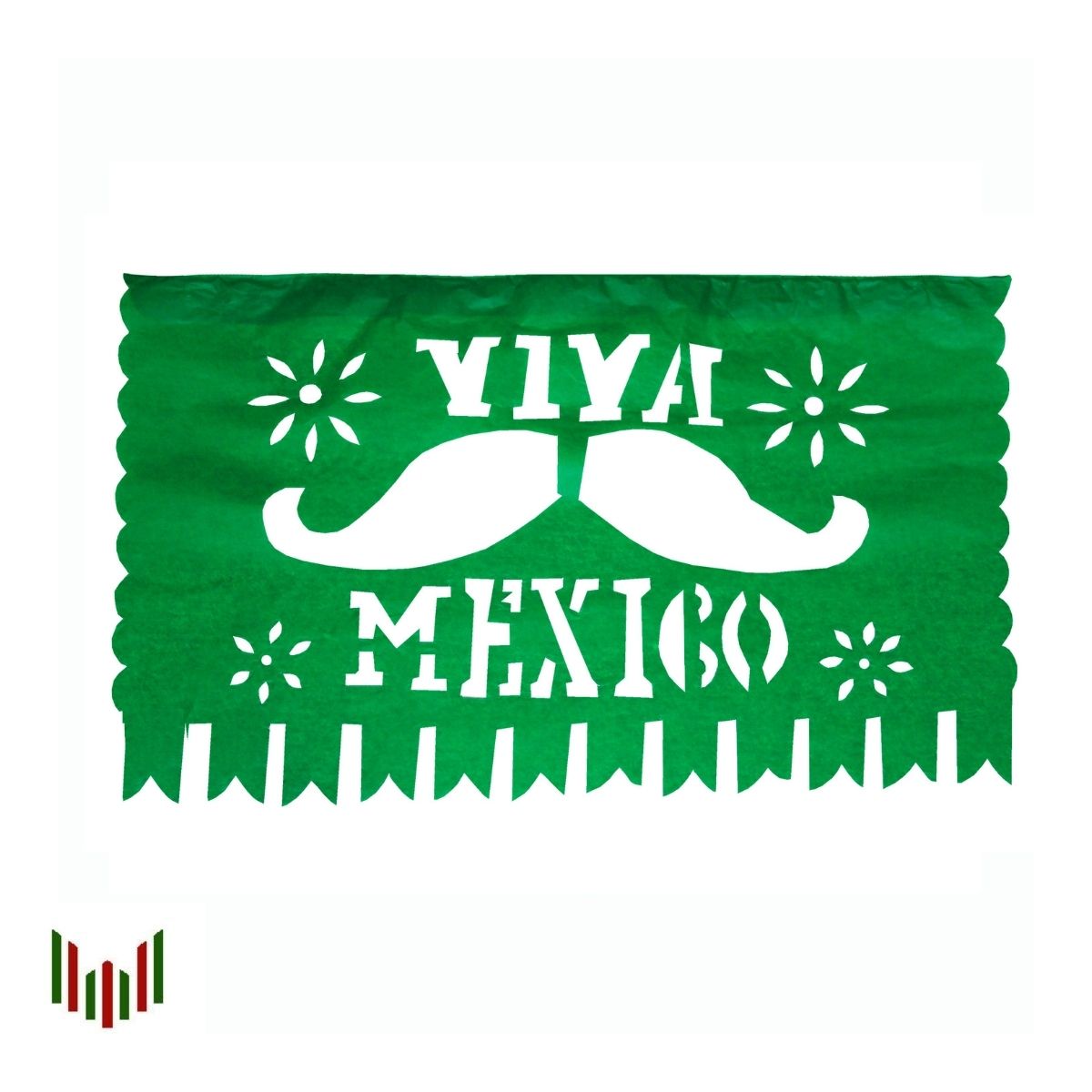 Enramada Papel 14 Fiestas Patrias Tricolor Papel Picado Magicel 2450