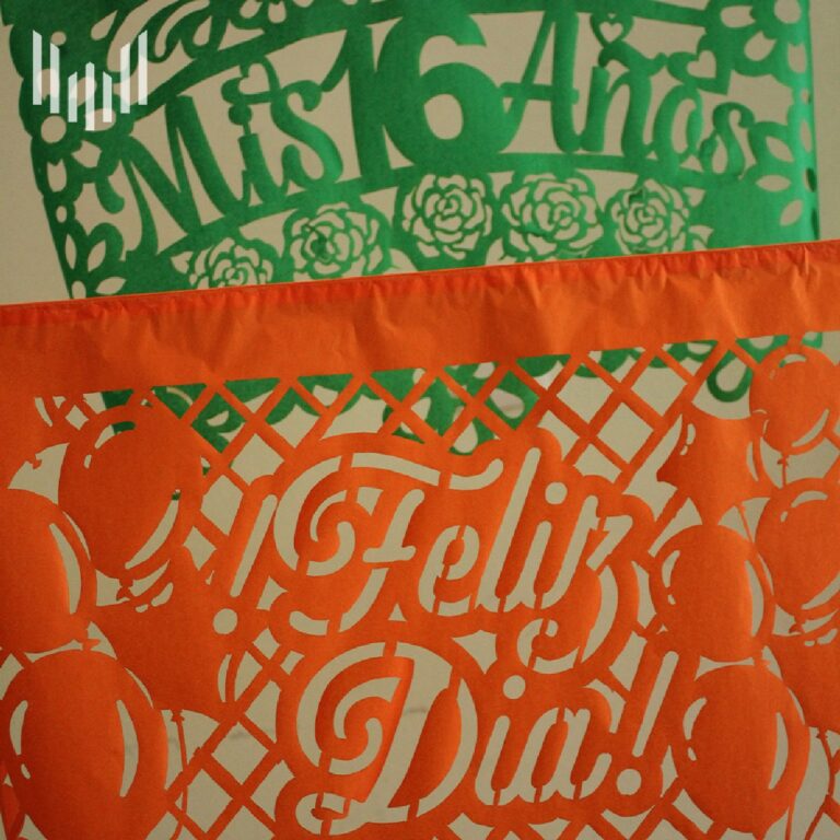 papel picado feliz día magicel