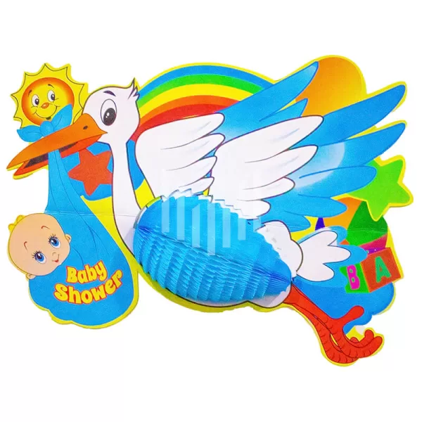 Cigüeña Azul Paq. 10 Pzs