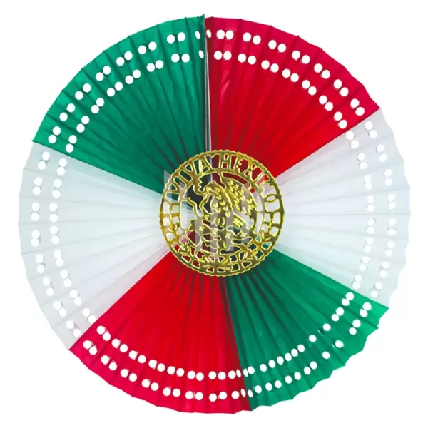 Corona tricolor fiestas patrias Paq. 10 Pzs