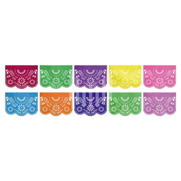 Enramada Papel 1/4 Destello Floral Paq. 10 Pzs
