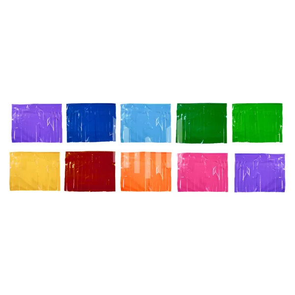 Tira De Plástico Hawaiana Multicolor Paq. 10 Pzs