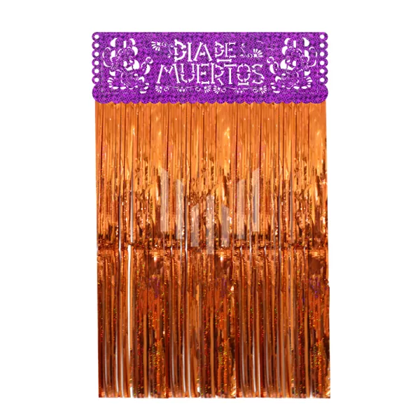 Cortina Metalica Día De Muertos